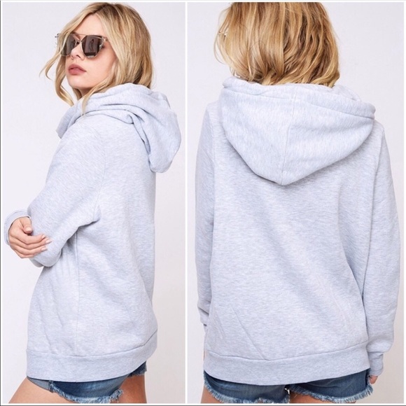 🆕 BLOSSOM AND THORN LIGHTWEIGHT SWEATSHIRT HOODIE - Picture 3 of 4